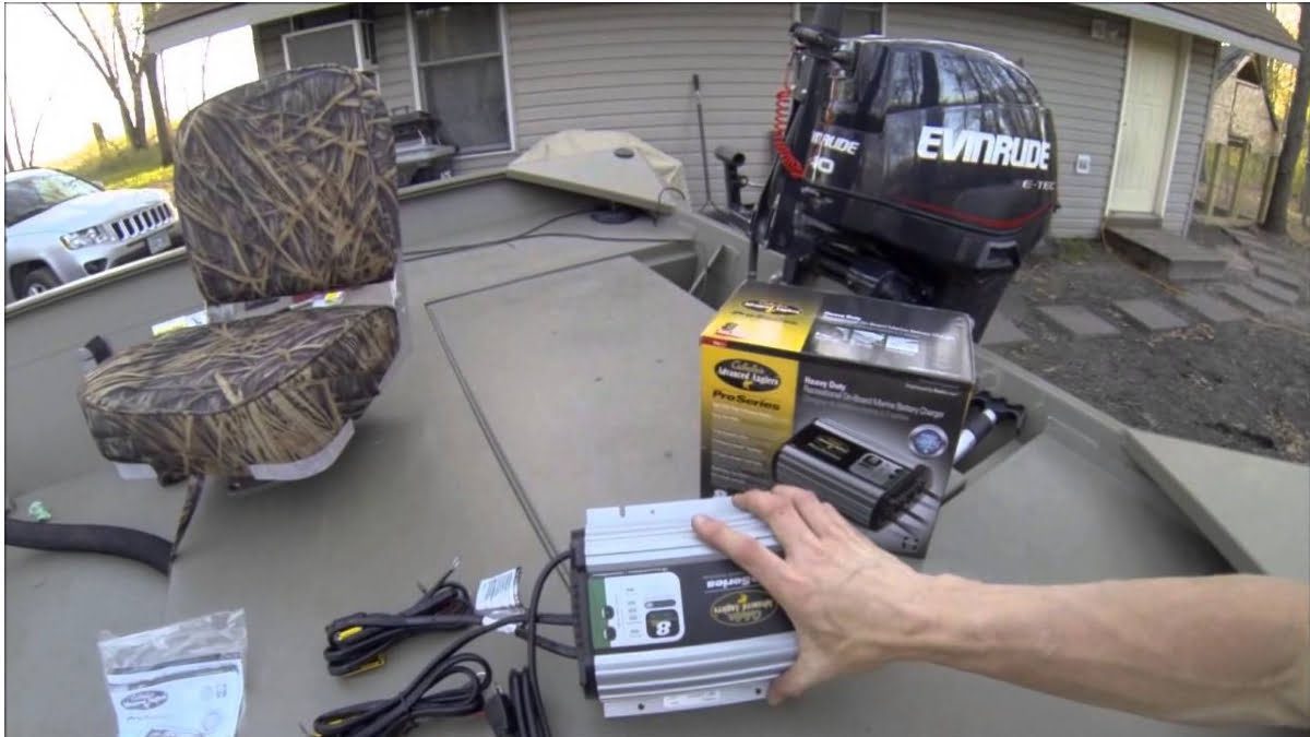 how to install a marine battery