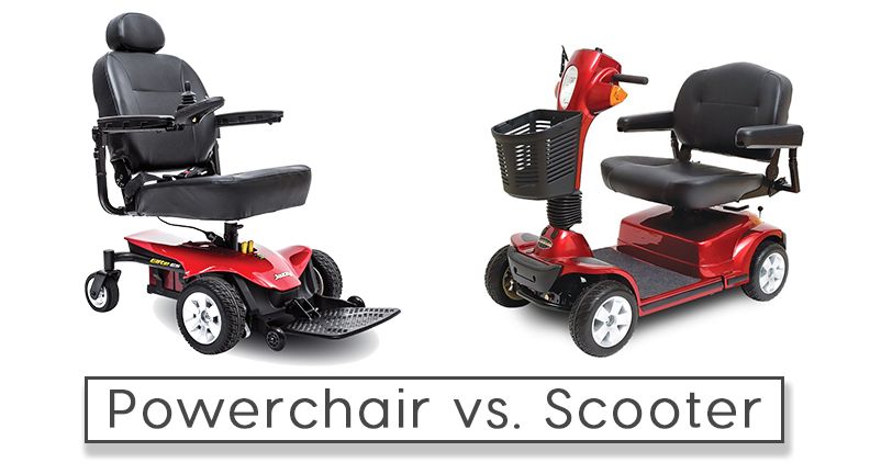 Mobility Scooter Vs Power Wheelchair